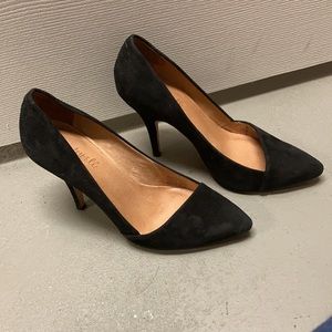 Madewell black heels 8.5